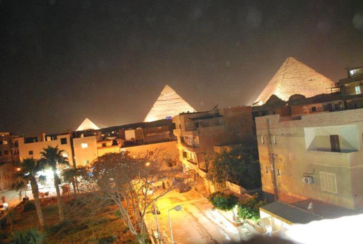 Abo Stait - Pyramid View Homestay Kafret el-Gabal Exteriör bild