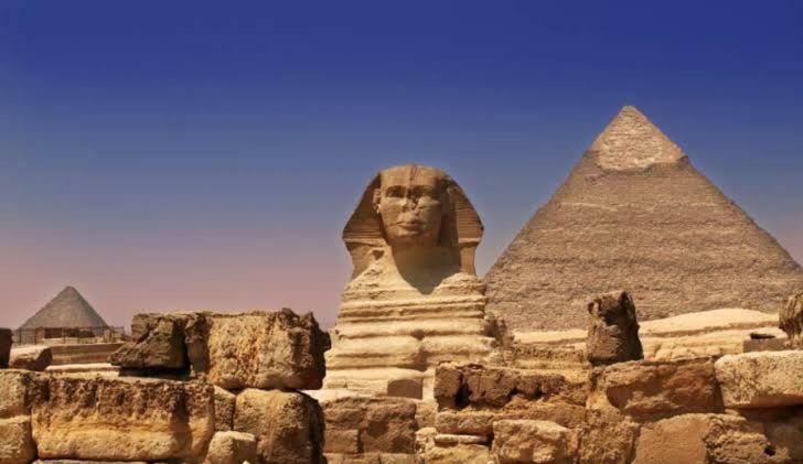 Abo Stait - Pyramid View Homestay Kafret el-Gabal Exteriör bild
